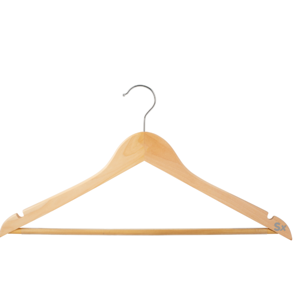 Cintres en Bois Naturel –  Simex