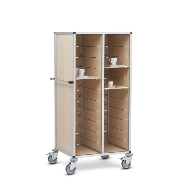 WANZL Tray Trolley TBL 20 – Chariot à plateaux élégant et fonctionnel