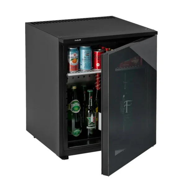Minibar à Compression K60 Ecosmart avec Porte Vitrée Sombre – Indel B