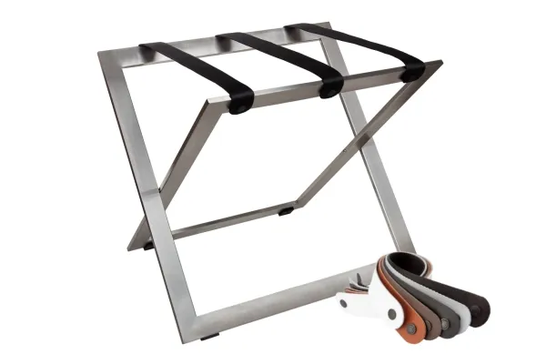 Porte-bagages STAND-STEEL en acier inoxydable – Élégant et durable